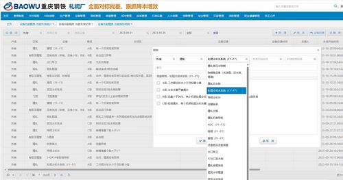 降低20 废次降产品 重庆钢铁轧钢厂自主开发 功能精度管理系统 已上线
